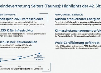Ein Haushaltsplan, Freibad-Glück und hungrige Rehe